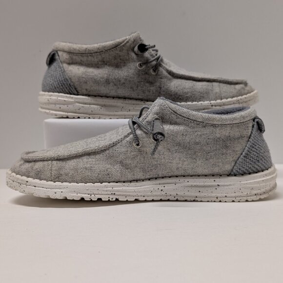Hey Dude Cindy Slip-On Shoes in Light Grey - Picture 7 of 16